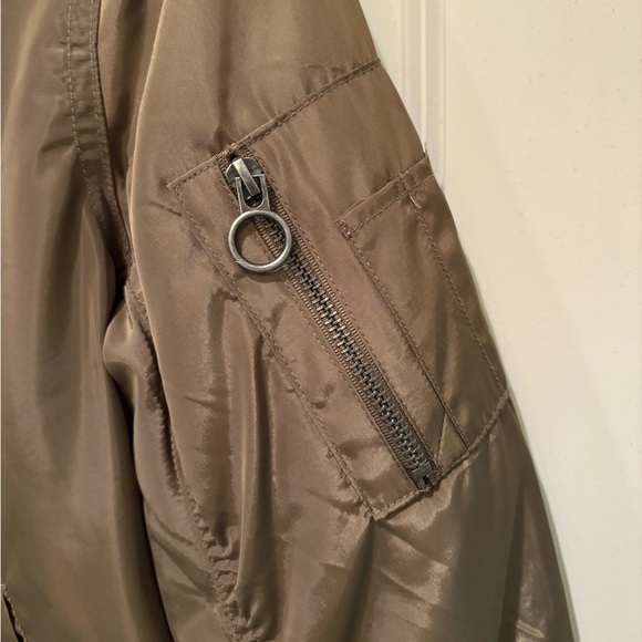 Beaded Motorcycle Bomber Jacket - Picture 5 of 7